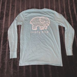 Ivory Ella Baby Blue Long sleeve XS